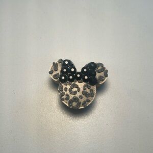 The Fawn Doe Cheetah Minnie Mouse Straw Charm